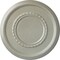 Ekena Millwork Federal Roped Large Ceiling Medallion (Canopies up to 7 3/4"), 17 3/8"OD x 1 1/8"P, Flash Copper CM17FEFCS - alternate 1